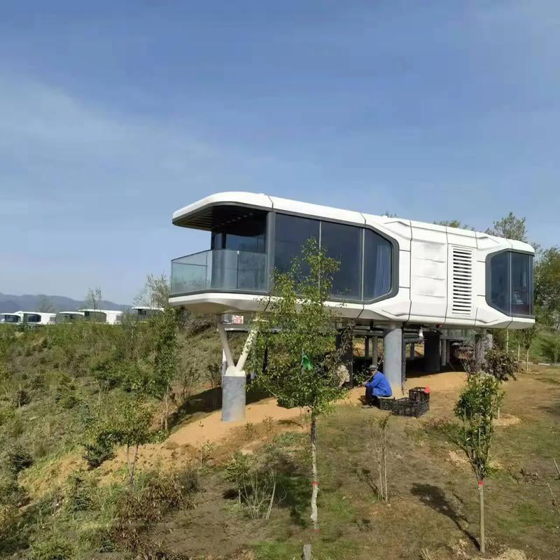 Zhongzhuang ejection capsule (cabin) folding prefabricated building  Folklore mobile homes(Price please ask customer service)